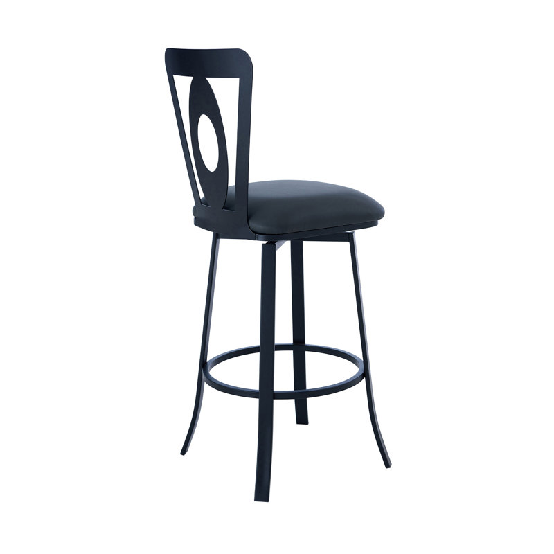 Tabourets de bar robustes en acier inoxydable, design contemporain pour le divertissement à domicile