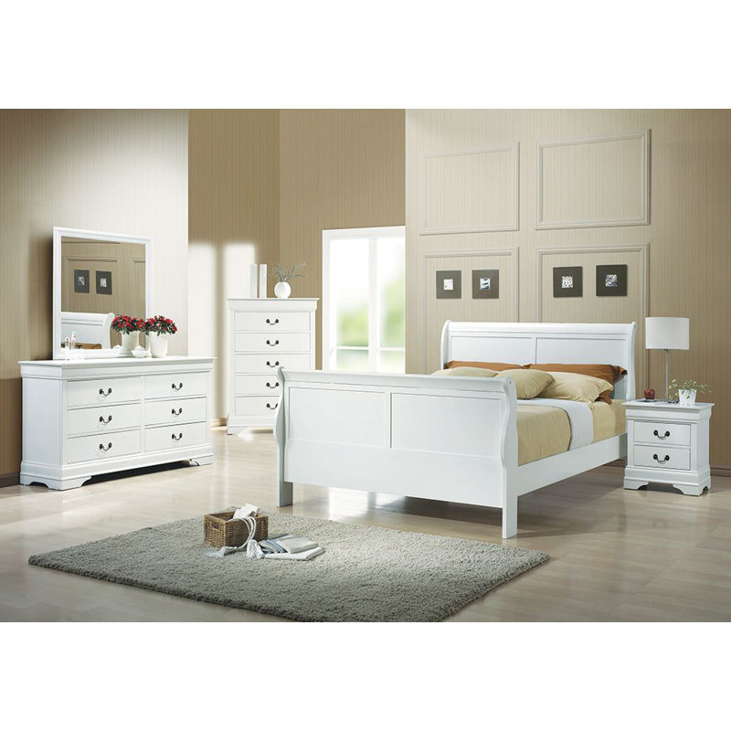 Joevany 5-piece Queen Bedroom Set Cappuccino, Queen, Brown