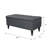 Aireen Polyester Upholstered Storage Bench-734818745