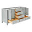 Base de meuble-lavabo double 66 po Panchuri ARIEL Cambridge-1248082371