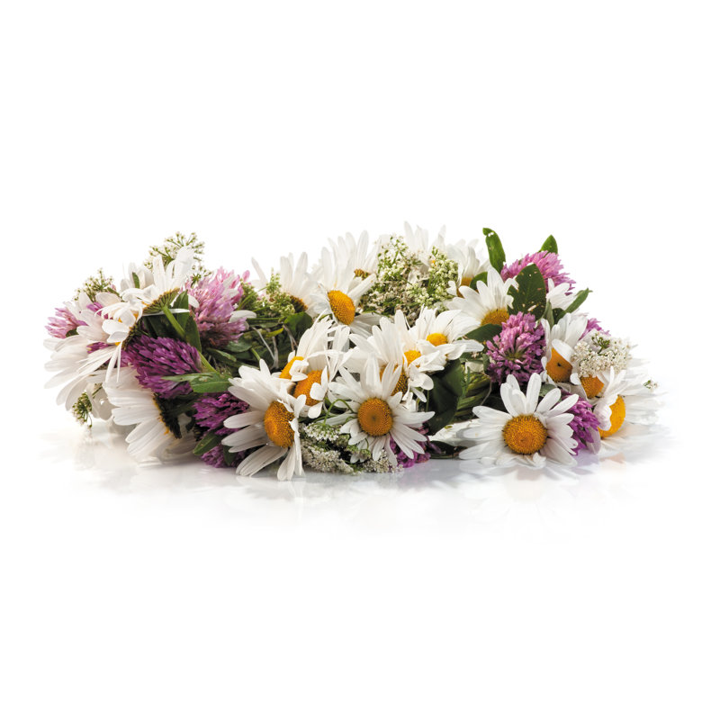 Summer Flower Wreath by AndrisTkachenko - Wrapped Canvas Print, 51cm H x 76cm W