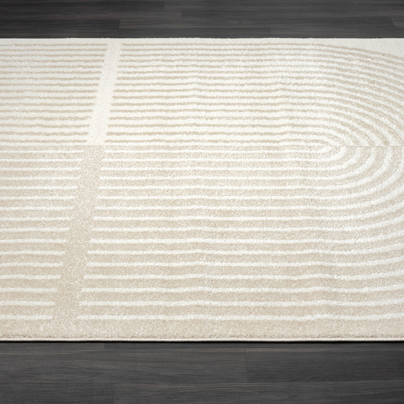 Tapis arqué moderne Rapheale Abani Rugs Nuevo NUE210A, Rectangle 6 pi x 9 pi