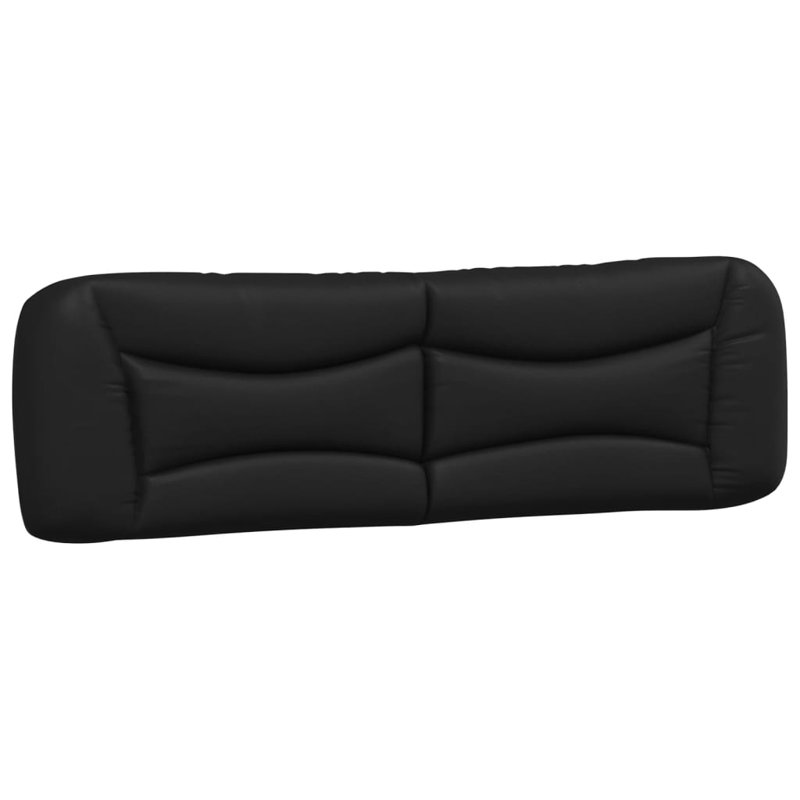 Coussin de tête de lit vidaXL Hvar, Noir, Très grand californien