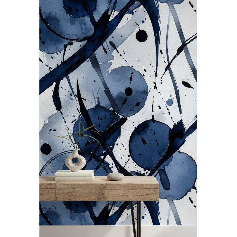 White Background Wallpaper Abstract Energetic Wall Mural