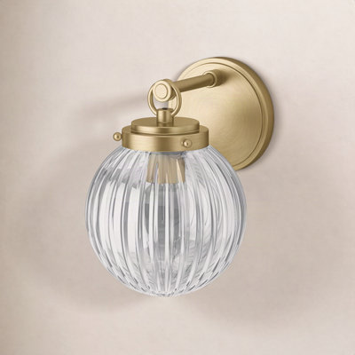 Embra Single Light Flush Mount Sconce