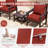 Outdoor Deep Seating Cushion Set Indoor And Outdoor Seat / Back Cushion, Available In 4 Sizes-929802349-929802339
