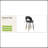 360 ° Rotatable Bar Chair.Modern PU Comfortable Upholstered Bar Chair With Smooth And Beautiful Black Metal Legs For Dining Room, Kitchen, Terrace And Guest Office Chair.Set Of 2-1217738423