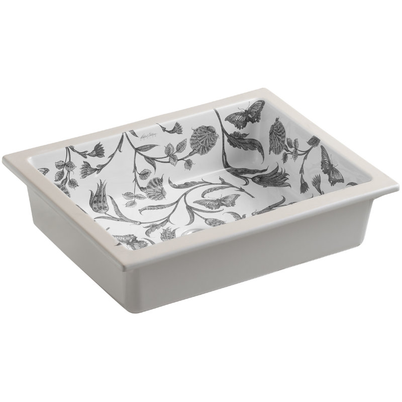 Botanical Study™ Undermount Bathroom Sink
