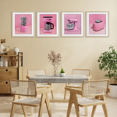 Ensemble de 4 verres à cocktail Disco