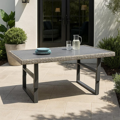 Table de salle à manger rectangulaire Saemi 