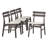 Myrlen 4 - Person Four Leg Dining Set-1987873566