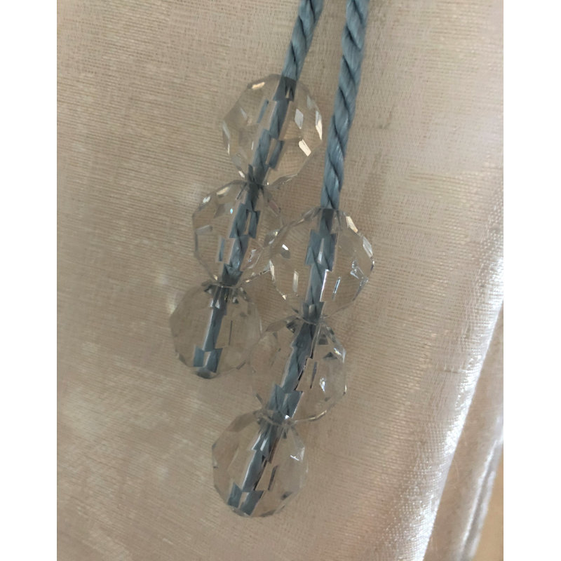 Laszlo 2cm Curtain Holdback/Tieback, Blue