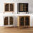 Sideboard Buffet With Glass Doors-2032354312