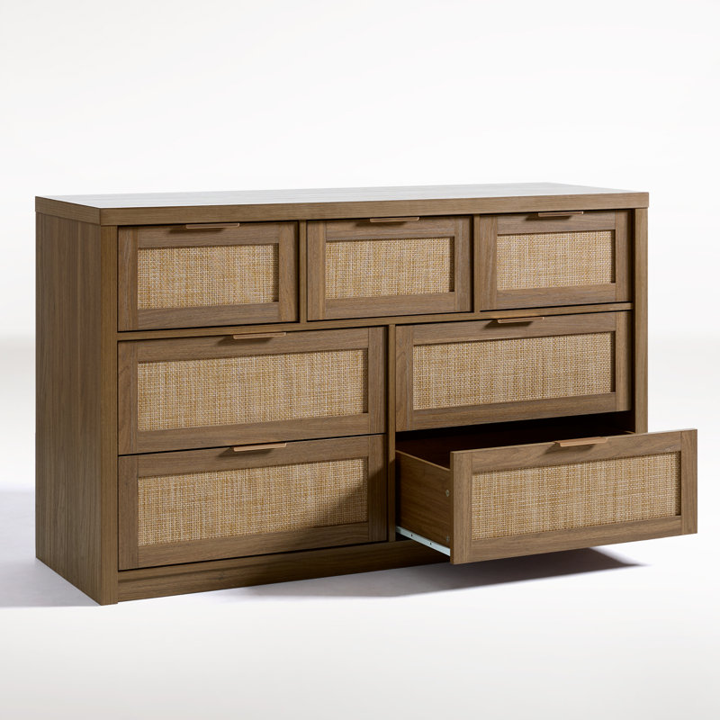 Commode 7 tiroirs Dearbhaile, Noyer spécial