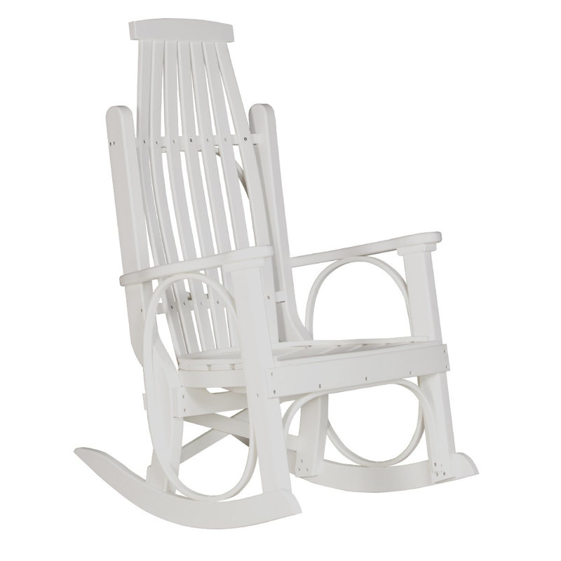 Fauteuil à bascule porche Tarik, White 1