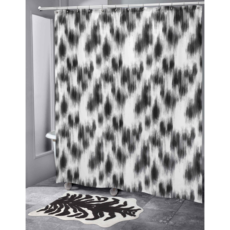 Nicole Miller Sydney Abstract Shower Curtain