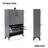 Shoe Storage Cabinet For Entryway, Free Standing Shoe Organizer With 2 Flip Drawers-321862935
