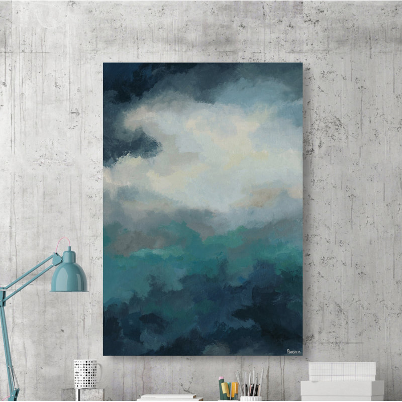 Parvez Taj - Wrapped Canvas Painting, 30 cm H x 20 cm W