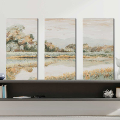 "Rio Lindo" 3 Piece Print On Canvas