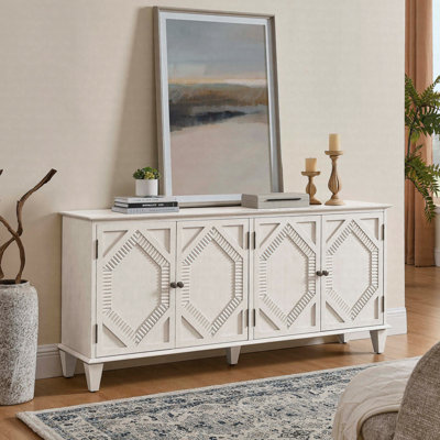 Buffet 65,2 "Mid-Century avec buffet et rangement
