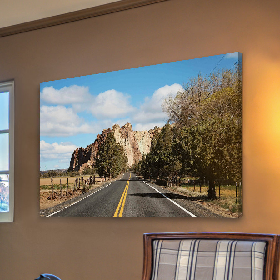 On the Road Again by Sylvia Cook - Photograph Print on Canvas