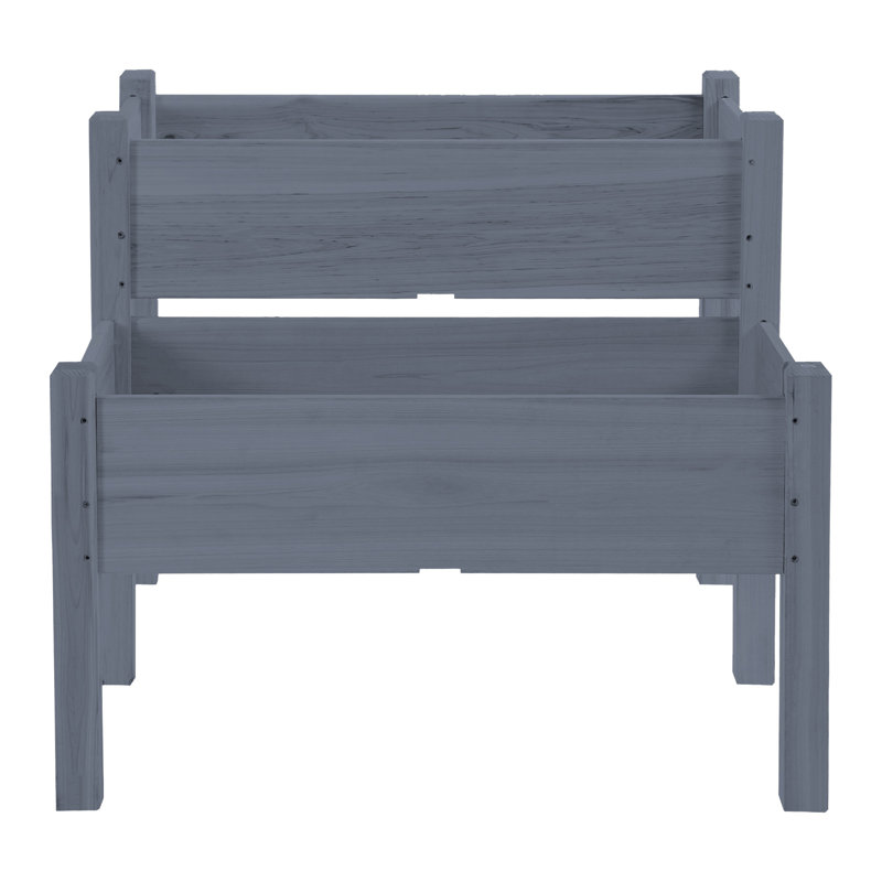 Raised Garden Bed, Gray