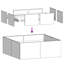 Planter 100X100x30 Cm Steel-278845914