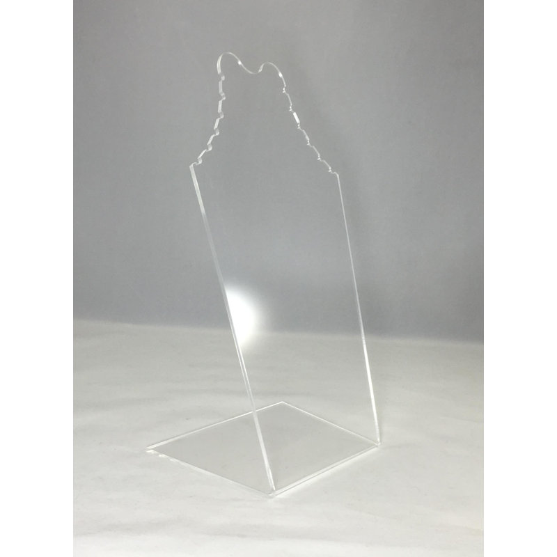 Présentoir à bijoux en plexiglas transparent