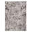 8' X 11' Ivory Grey and Brown Abstract Area Rug