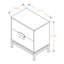 Table d'appoint / de bout Wilda Gold