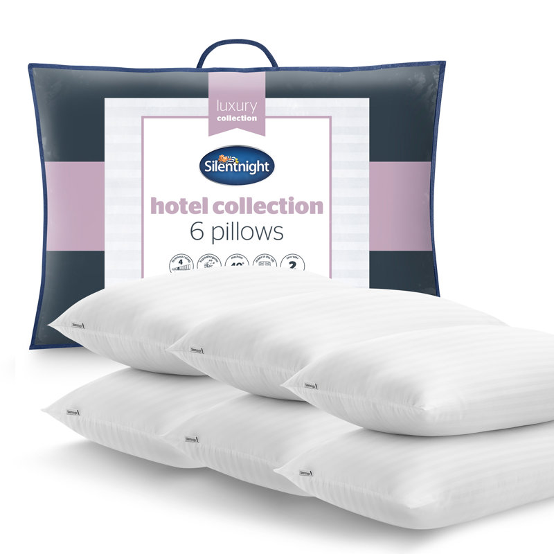 Silentnight Hotel Collection Pillows - 6 Pack