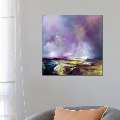 Land Beauty - Wrapped Canvas Painting