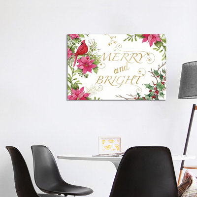 Holiday Happiness VIII by Kathleen Parr McKenna - Wrapped Canvas Gallery-Wrapped Canvas Giclée