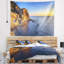 Paysage, paysage, village, plage, tapisserie, tapisserie-28507951