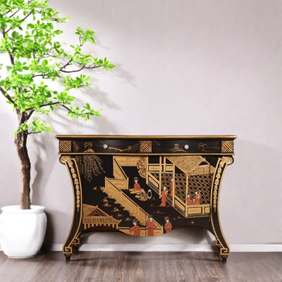 New Chinese Style Entry Cabinet