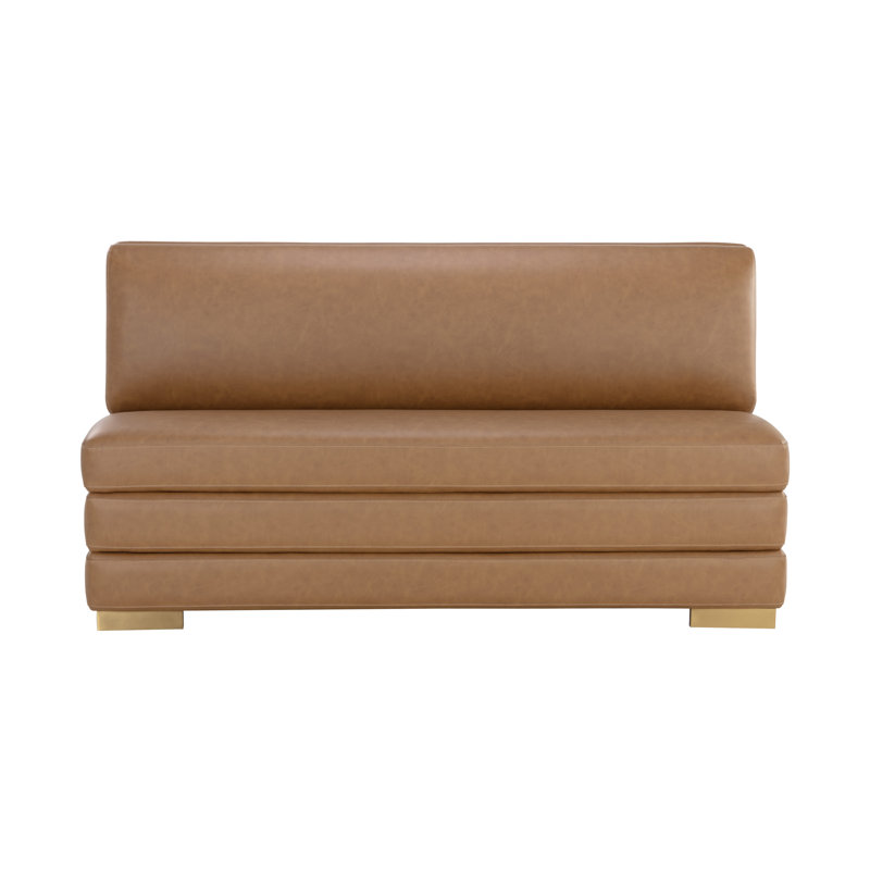 Radcliff Banquette Cognac - Brown, Milliken Cognac