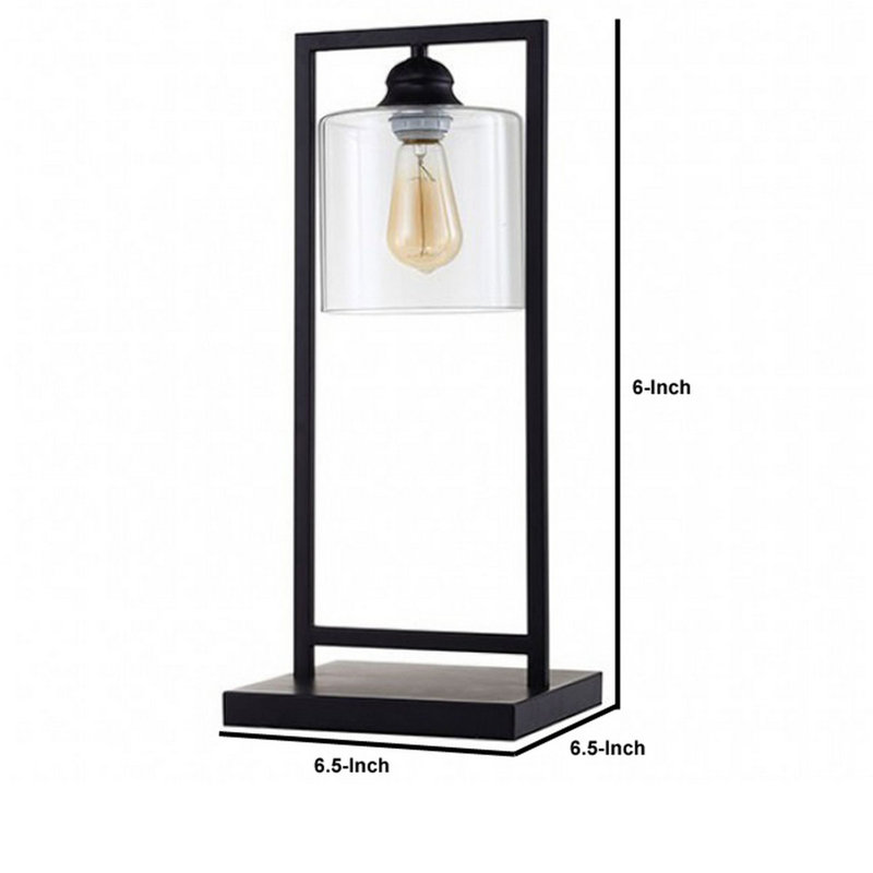 Lampe de table 21 "noire