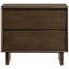 Table de chevet 2 tiroirs Hemlock