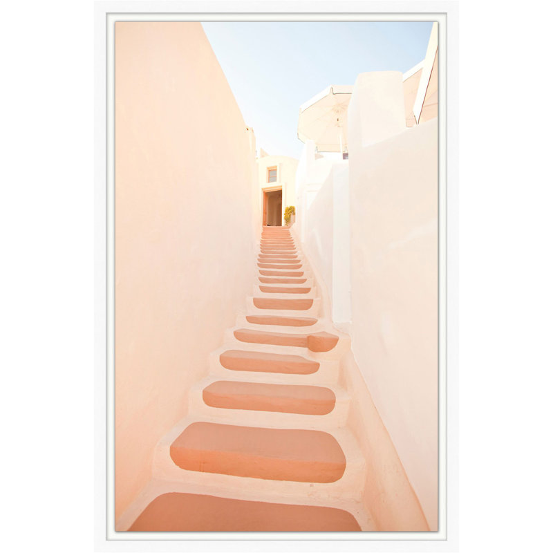 Colored Stairs 3 Print by Lillian August