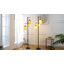 Lampe sur pied en rotin 68,9 po Ashmum-1001986331