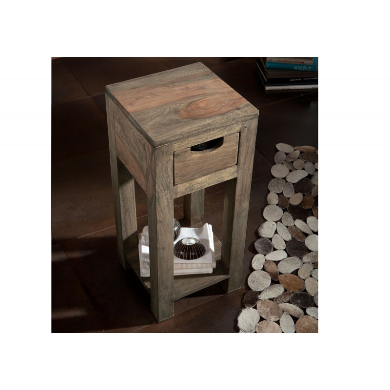 Nature Solid Wood End Table