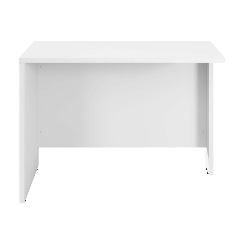 White Thermally Fused Laminate 42W Desk Return