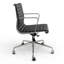Chaise de bureau en cuir véritable Ashvina-423942456-447292350