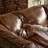 Caramel Mid-Century Modern Sofa