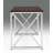 Office Workspace Desk MDF/Chrome