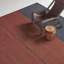 Light Between Wool Striped Area Rug in Indigo/Red-42971611
