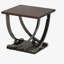 Table de bout avec rangement Akiel
