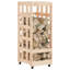 Akos 40cm W Solid Wood Log Rack-2078153751