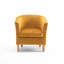 Velvet Upholstered 67m Occasional Accent Chair-765661288