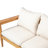 Terassi Outdoor Acacia Wood Loveseat
